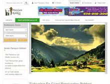 Tablet Screenshot of pansiyonrehberi.com